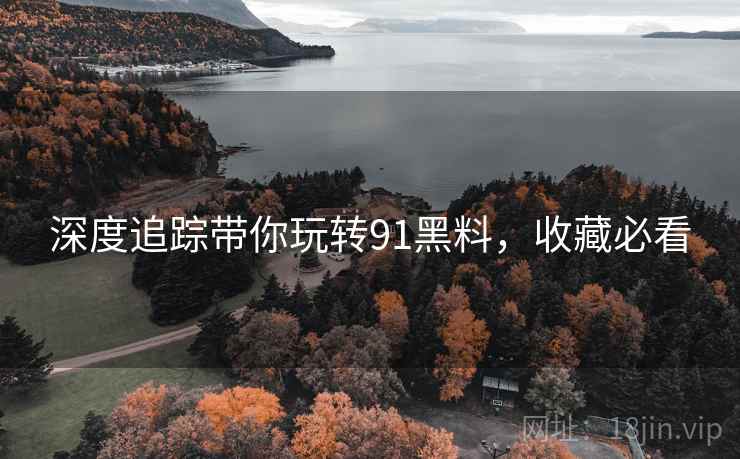 深度追踪带你玩转91黑料，收藏必看