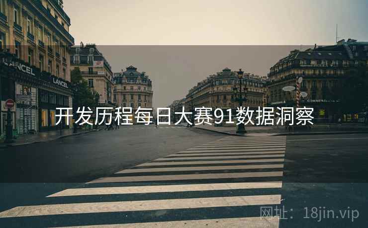 开发历程每日大赛91数据洞察