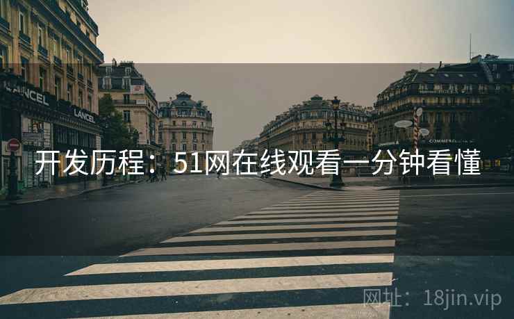开发历程：51网在线观看一分钟看懂