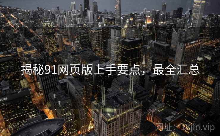 揭秘91网页版上手要点，最全汇总