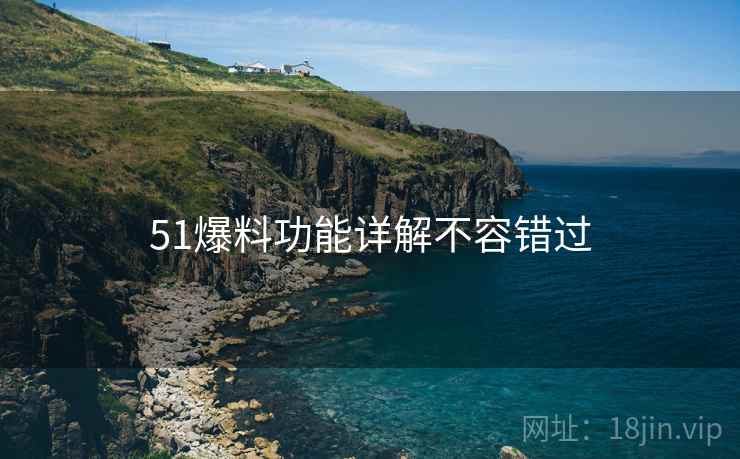 51爆料功能详解不容错过