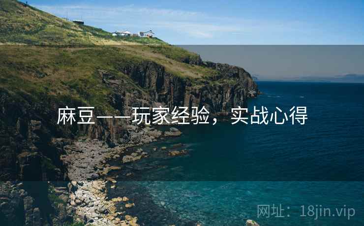 麻豆——玩家经验，实战心得