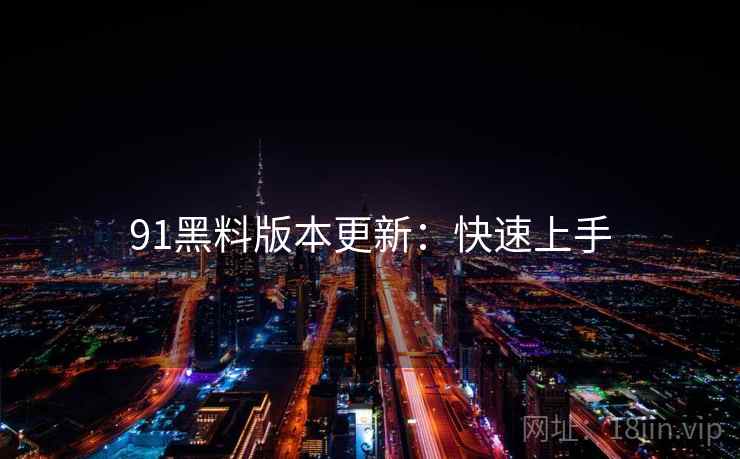 91黑料版本更新：快速上手