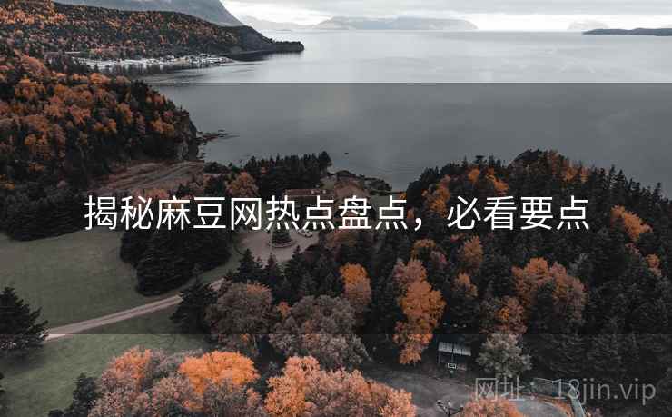 揭秘麻豆网热点盘点，必看要点