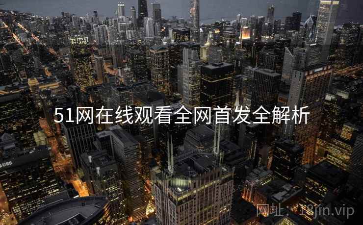 51网在线观看全网首发全解析