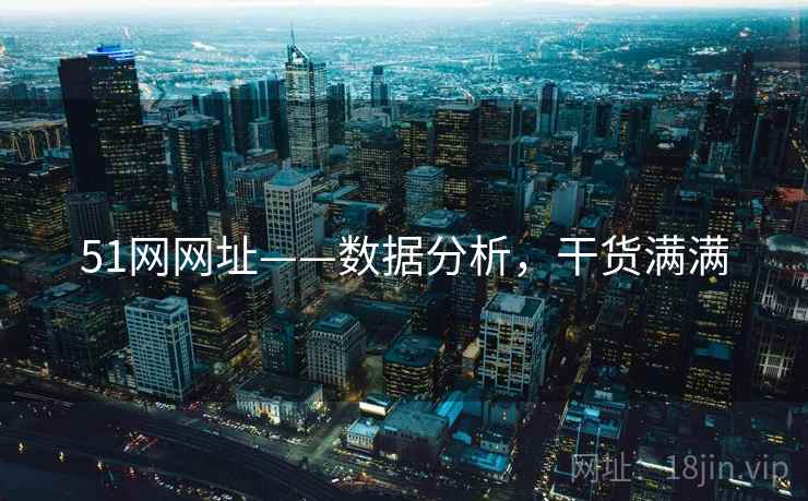 51网网址——数据分析，干货满满